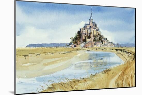 Mont Saint-Michel-Felicity House-Mounted Giclee Print