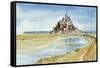 Mont Saint-Michel-Felicity House-Framed Stretched Canvas