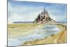 Mont Saint-Michel-Felicity House-Mounted Giclee Print