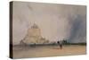 Mont Saint Michel-Richard Parkes Bonington-Stretched Canvas