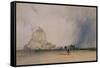 Mont Saint Michel-Richard Parkes Bonington-Framed Stretched Canvas