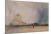Mont Saint Michel-Richard Parkes Bonington-Mounted Giclee Print