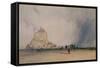 Mont Saint Michel-Richard Parkes Bonington-Framed Stretched Canvas