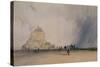 Mont Saint Michel-Richard Parkes Bonington-Stretched Canvas