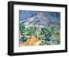 Mont Saint Victoire, 1900-Paul Cézanne-Framed Giclee Print