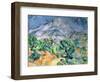 Mont Saint Victoire, 1900-Paul Cézanne-Framed Premium Giclee Print