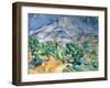 Mont Saint Victoire, 1900-Paul Cézanne-Framed Giclee Print