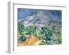 Mont Saint Victoire, 1900-Paul Cézanne-Framed Giclee Print