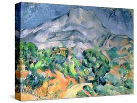 Mont Saint Victoire, 1900-Paul Cézanne-Stretched Canvas