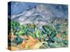 Mont Saint Victoire, 1900-Paul Cézanne-Stretched Canvas