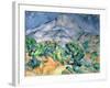 Mont Saint Victoire, 1900-Paul Cézanne-Framed Giclee Print