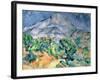 Mont Saint Victoire, 1900-Paul Cézanne-Framed Giclee Print