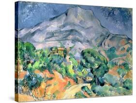 Mont Saint Victoire, 1900-Paul Cézanne-Stretched Canvas