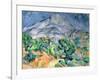 Mont Saint Victoire, 1900-Paul Cézanne-Framed Giclee Print