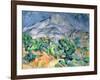 Mont Saint Victoire, 1900-Paul Cézanne-Framed Giclee Print