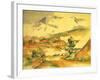 Mont Sainte-Victoire, 1887-Paul C?zanne-Framed Giclee Print