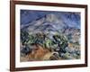 Mont Sainte-Victoire, 1896-1898-Paul Cézanne-Framed Giclee Print