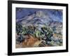 Mont Sainte-Victoire, 1896-1898-Paul Cézanne-Framed Giclee Print