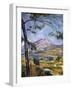 Mont Sainte-Victoire by Paul Cezanne-null-Framed Giclee Print