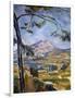 Mont Sainte-Victoire by Paul Cezanne-null-Framed Giclee Print