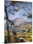 Mont Sainte-Victoire by Paul Cezanne-null-Mounted Giclee Print