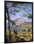 Mont Sainte-Victoire by Paul Cezanne-null-Framed Giclee Print