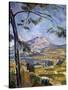 Mont Sainte-Victoire by Paul Cezanne-null-Stretched Canvas