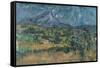 Mont Sainte-Victoire, c.1902-06-Paul Cezanne-Framed Stretched Canvas