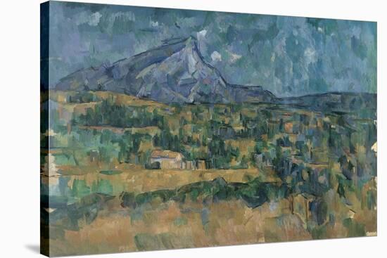 Mont Sainte-Victoire, c.1902-06-Paul Cezanne-Stretched Canvas