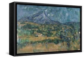 Mont Sainte-Victoire, c.1902-06-Paul Cezanne-Framed Stretched Canvas