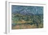 Mont Sainte-Victoire, c.1902-06-Paul Cezanne-Framed Premium Giclee Print