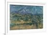 Mont Sainte-Victoire, c.1902-06-Paul Cezanne-Framed Giclee Print