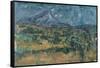 Mont Sainte-Victoire, c.1902-06-Paul Cezanne-Framed Stretched Canvas