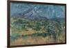 Mont Sainte-Victoire, c.1902-06-Paul Cezanne-Framed Giclee Print