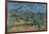 Mont Sainte-Victoire, c.1902-06-Paul Cezanne-Framed Giclee Print