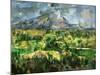 Mont Sainte-Victoire, C.1902-Paul Cézanne-Mounted Giclee Print