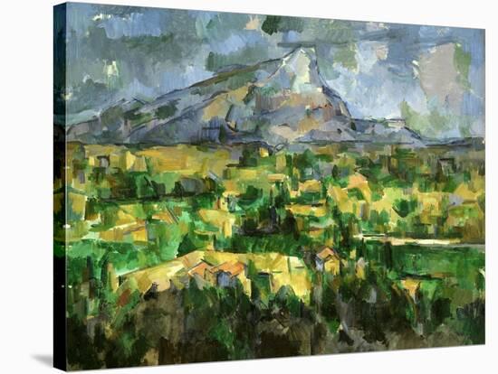 Mont Sainte-Victoire, C.1902-Paul Cézanne-Stretched Canvas