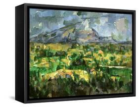 Mont Sainte-Victoire, C.1902-Paul Cézanne-Framed Stretched Canvas