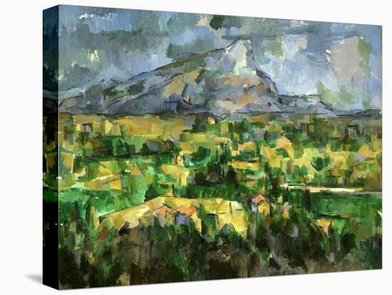 Mont Sainte-Victoire, C.1902-Paul Cézanne-Stretched Canvas