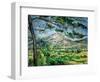 Mont Sainte-Victoire with Large Pine-Tree, circa 1887-Paul Cézanne-Framed Giclee Print