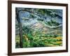 Mont Sainte-Victoire with Large Pine-Tree, circa 1887-Paul Cézanne-Framed Premium Giclee Print