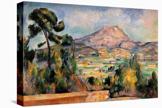 Mont Sainte Victoire-Paul Cézanne-Stretched Canvas