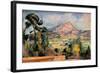 Mont Sainte Victoire-Paul Cézanne-Framed Art Print