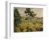 Mont Sainte-Victoire-Paul Cézanne-Framed Giclee Print