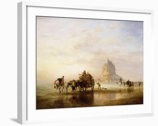 Mont St, 1840-Edward William Cooke-Framed Giclee Print