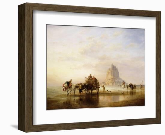 Mont St, 1840-Edward William Cooke-Framed Giclee Print