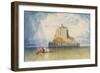 Mont St. Michel, 1828-John Sell Cotman-Framed Giclee Print