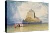 Mont St. Michel, 1828-John Sell Cotman-Stretched Canvas