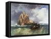 Mont St Michel, 1868-James Webb-Framed Stretched Canvas