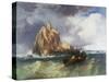 Mont St Michel, 1868-James Webb-Stretched Canvas